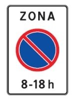 540. Zona, kurioje draudžiama stovėti
